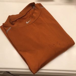 Nike men’s longhorn turtleneck long sleeve shirt